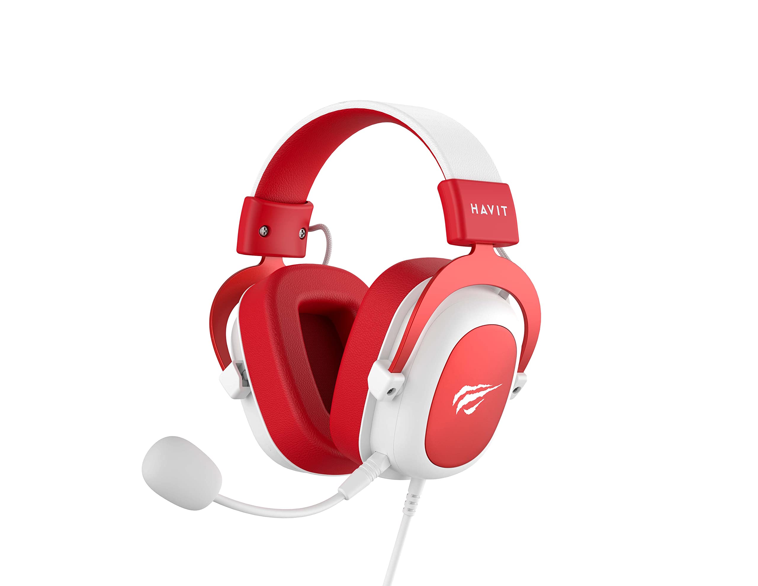 Havit Headphone Fone de Ouvido H2002d, Gamer, com Microfone, Falante 53mm, Plug 3, 5mm: compatível com XBOX ONE e PS4, HAVIT, HV-H2002d