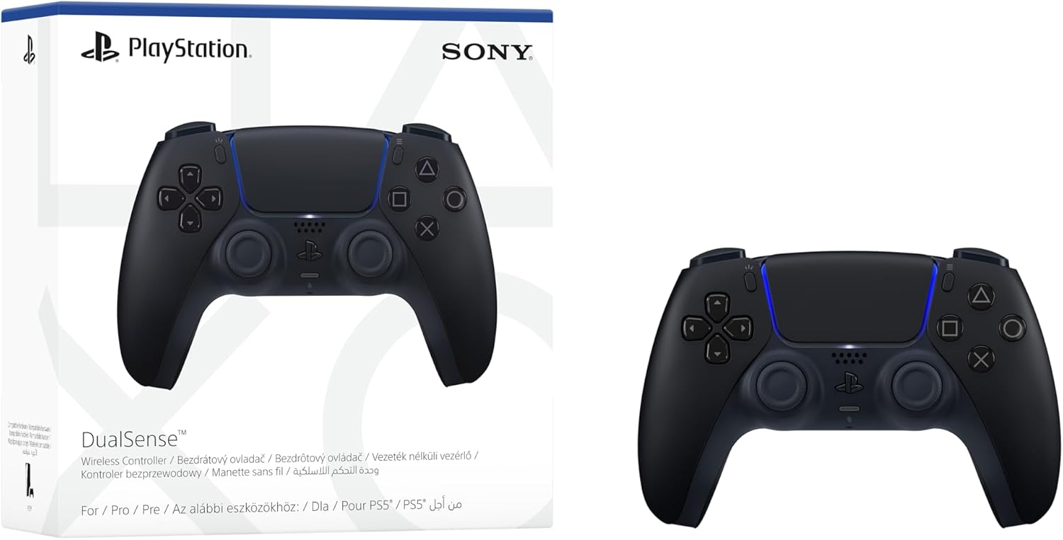 Controle sem fio PlayStation DualSense™ – Midnight Black
