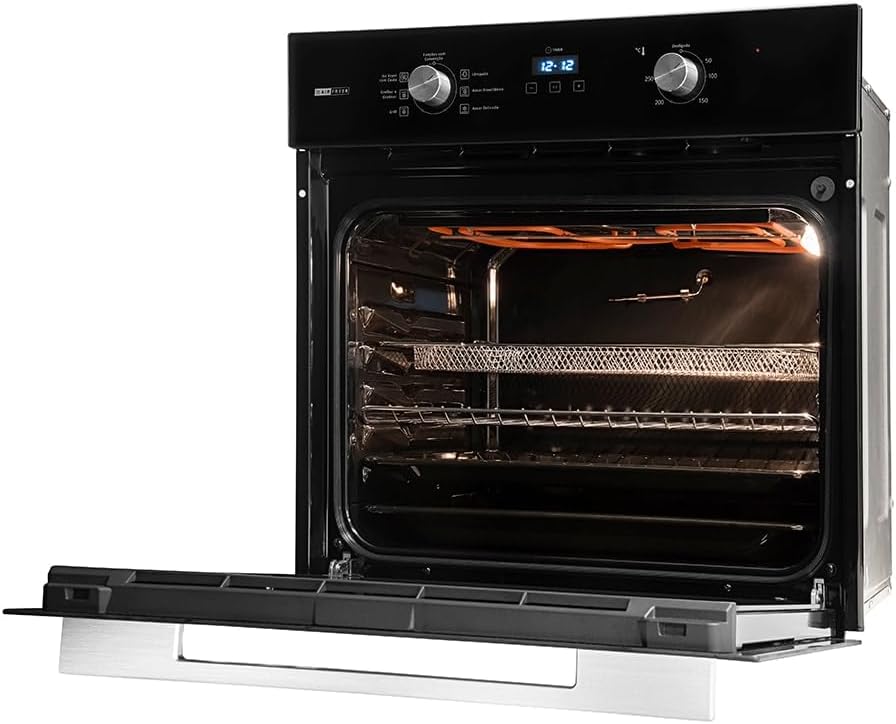 FORNO DE EMBUTIR AIR FRYER 68L PRETO FE6802PT