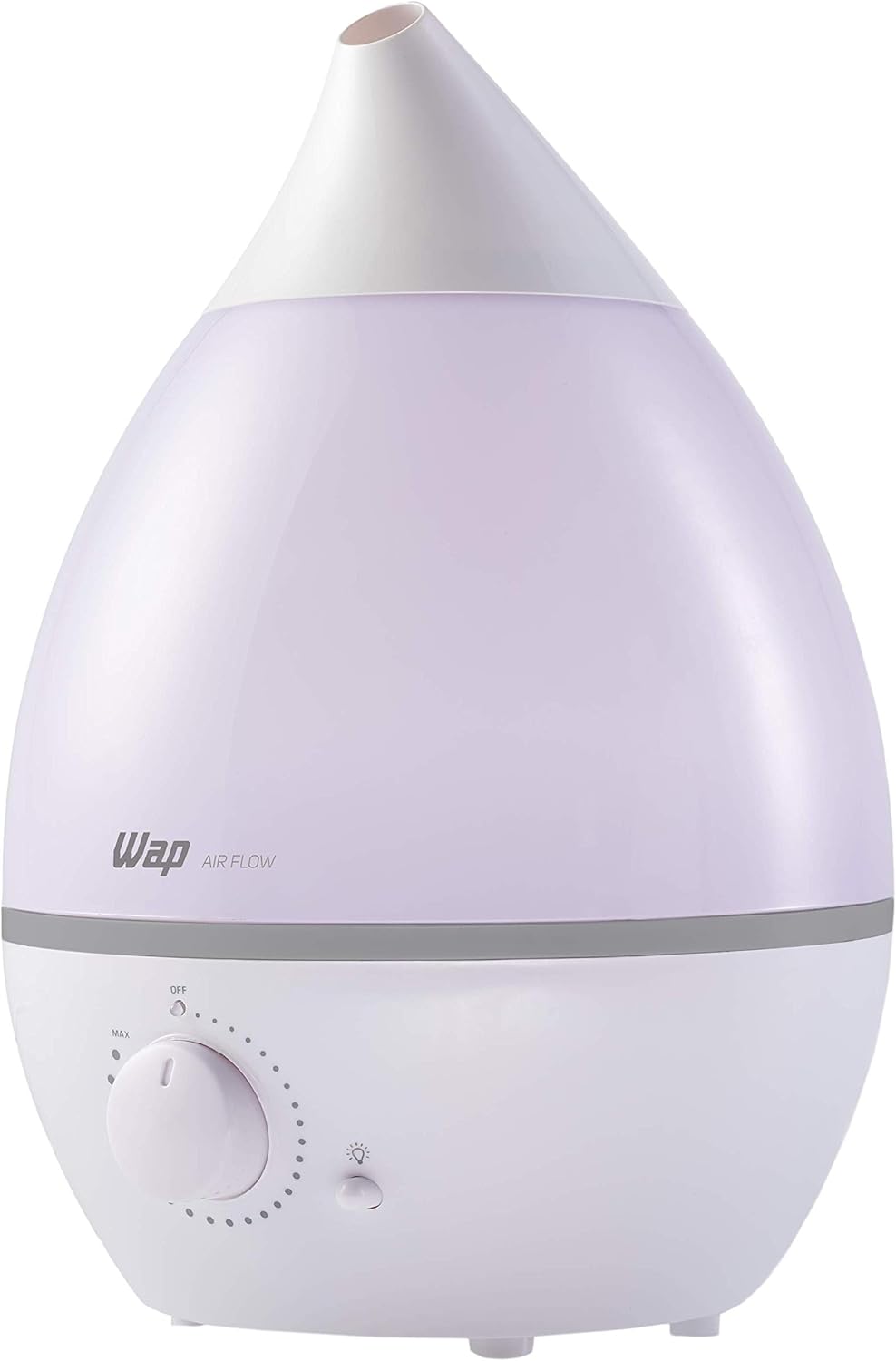 WAP Umidificador de Ar AIR FLOW com Luminária e Difusor de Aromas, 4 Litros, Autonomia de até 12 horas, 20W Bivolt