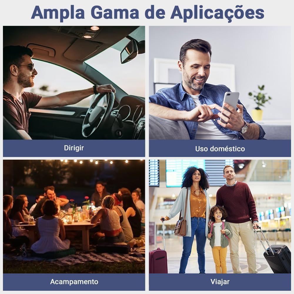 Cabo Starlink Mini para Carro, Cabo Carregador para Carregar Starlink Mini 3 em 1, Carregador de Alimentação Carro, 3 em 1 Rápido