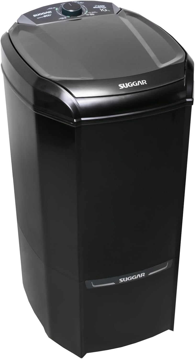 SUGGAR LAVADORA DE ROUPAS LAVAMAX ECO 10KG 110V PRETA LE1021PT