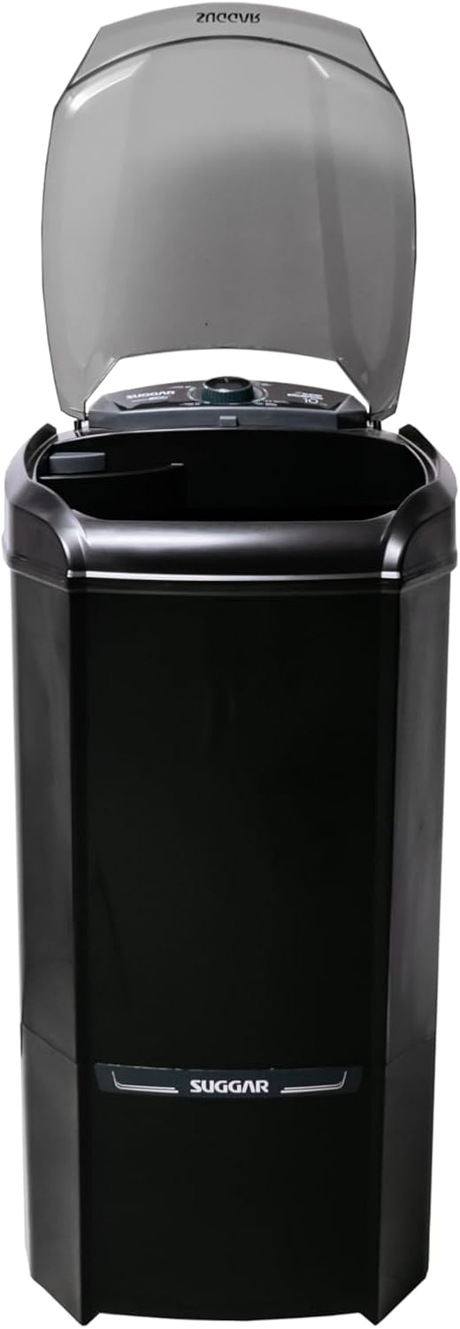 SUGGAR LAVADORA DE ROUPAS LAVAMAX ECO 10KG 110V PRETA LE1021PT